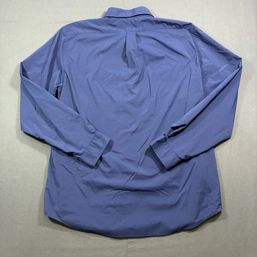 Polo Ralph Lauren Slim Fit Performance Mens 2XL Navy Blue Button Down